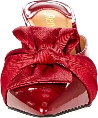 J. Renee Mianna Women's Shoes Red Patent/Faille : 7 M (B), Synthetic - Image 5