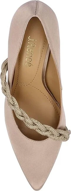 J. Renee Nyomee Women's Shoes Beige : 6 M (B), Textile - Image 2