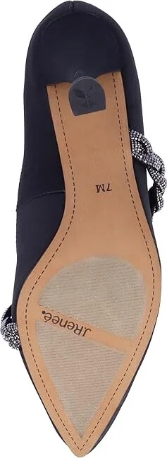 J. Renee Nyomee Women's Shoes Black : 6.5 M (B), Textile - Image 3