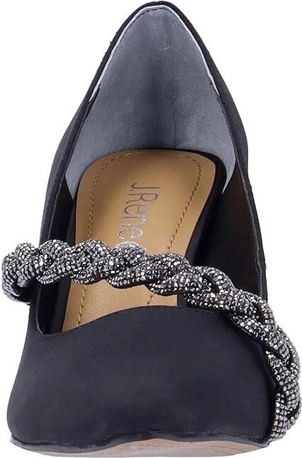 J. Renee Nyomee Women's Shoes Black : 6.5 M (B), Textile - Image 5
