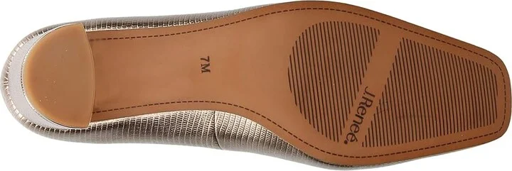 J. Renee Olivienne High Women's Heels Pewter : 9.5 M (B), Synthetic - Image 3