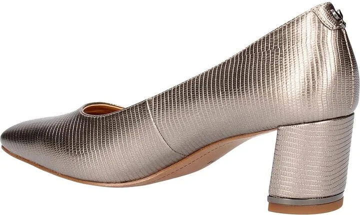 J. Renee Olivienne High Women's Heels Pewter : 9.5 M (B), Synthetic - Image 4