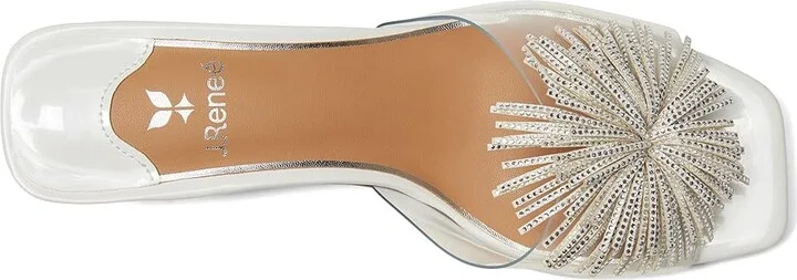 J. Renee Ozara Women's Sandals Clear/White : 8.5 M (B) - Image 2