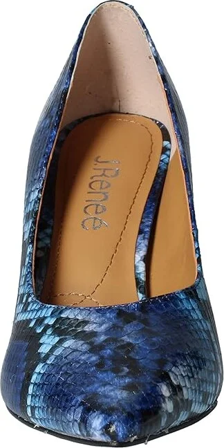 J. Renee Phoebie Women's Shoes Blue/Black : 7 M (B), Textile - Image 6