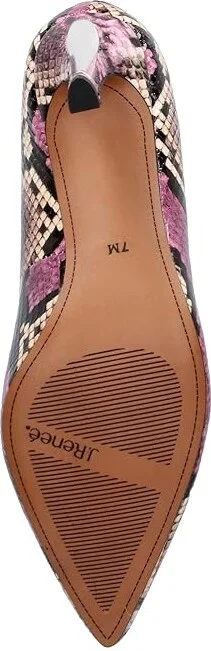 J. Renee Phoebie Women's Shoes Pink/Black : 7 M (B), Textile - Image 3
