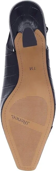 J. Renee Prissy Women's Shoes Black 1 : 8 W (C) - Image 3