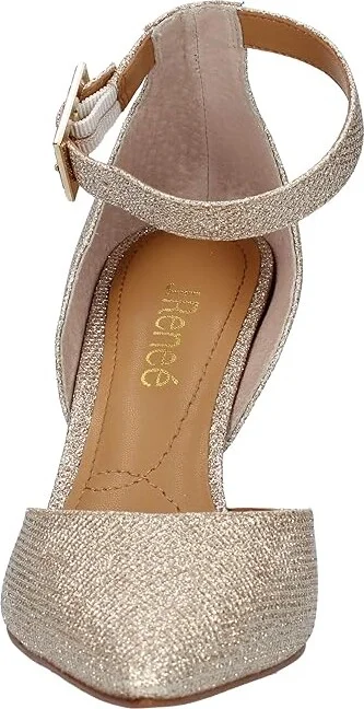 J. Renee Pumps Women's Shoes Platinum : 9.5 W (C), Synthetic/Textile - Image 5