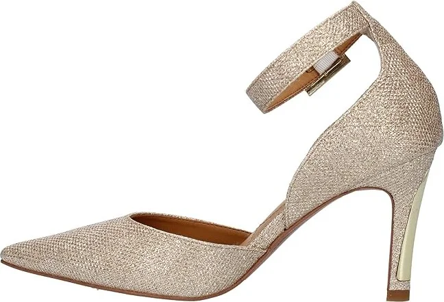 J. Renee Pumps Women's Shoes Platinum : 9.5 W (C), Synthetic/Textile - Image 6