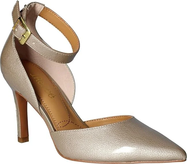 J. Renee Pumps Women's Shoes Taupe : 8 M (B), Synthetic/Textile