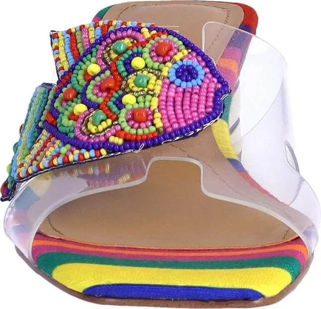 J. Renee Roline Women's Sandals Bright : 11 M (B), Synthetic - Image 5
