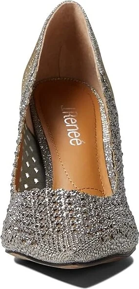 J. Renee Sesily Women's Shoes Pewter : 10 M (B), Textile - Image 2
