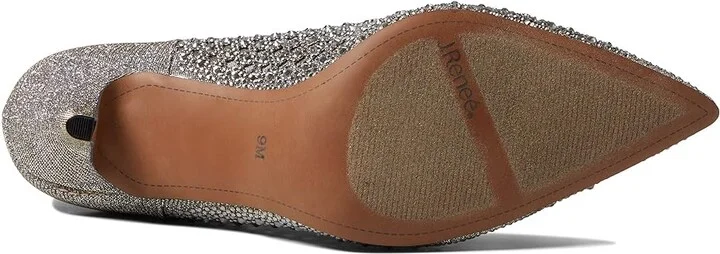 J. Renee Sesily Women's Shoes Pewter : 10 M (B), Textile - Image 3