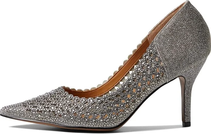 J. Renee Sesily Women's Shoes Pewter : 10 M (B), Textile - Image 5