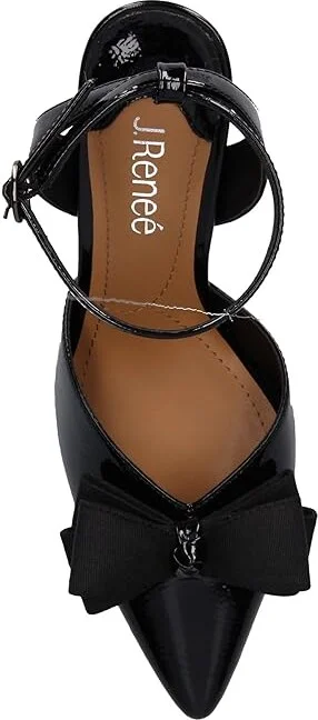 J. Renee Shanaya Women's Shoes Black : 7 M (B), Synthetic - Image 2
