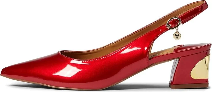 J. Renee Shayanne Women's Shoes Red Pearl Patent : 5.5 M (B), Textile - Image 5