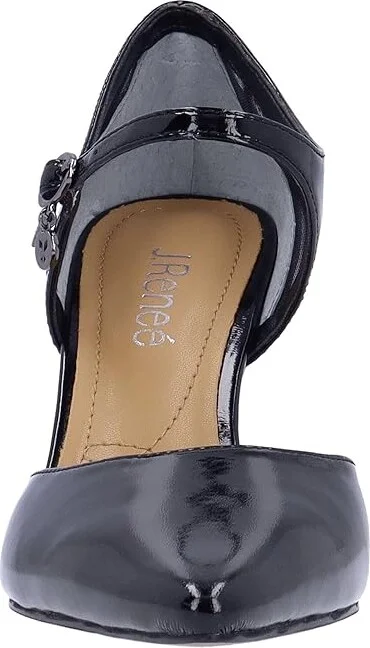 J. Renee Siona Women's Shoes Black : 6 M (B), Synthetic - Image 5