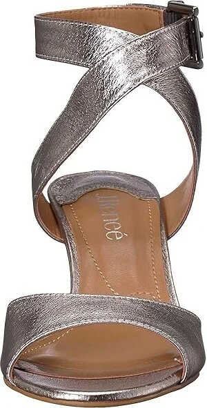 J. Renee Soncino Women's Shoes Taupe Metallic : 5 M (B), Suede - Image 6