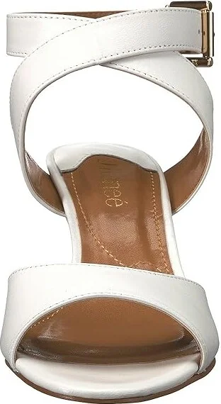 J. Renee Soncino Women's Shoes White Leather : 6 M (B) - Image 6