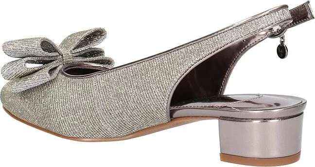 J. Renee Tanay High Women's Heels Pewter : 7.5 M (B), Textile - Image 4