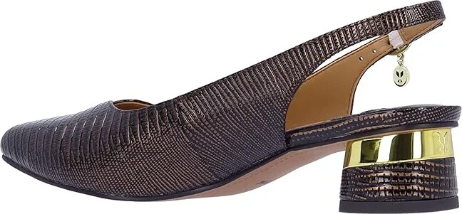 J. Renee Taveta Women's Shoes Cognac : 6.5 M (B), Synthetic - Image 4