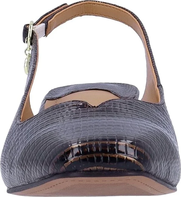 J. Renee Taveta Women's Shoes Cognac : 6.5 M (B), Synthetic - Image 5