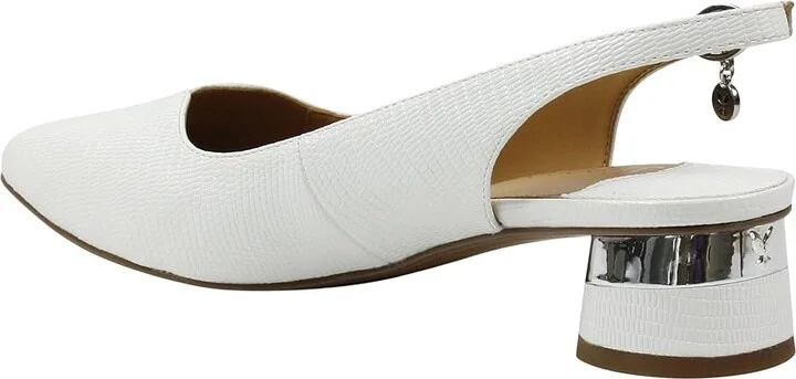 J. Renee Taveta Women's Shoes White : 7.5 M (B), Synthetic - Image 4