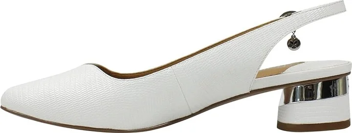J. Renee Taveta Women's Shoes White : 7.5 M (B), Synthetic - Image 6