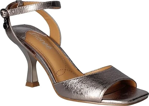J. Renee Vaarika Women's Shoes Taupe : 6.5 M (B), Leather
