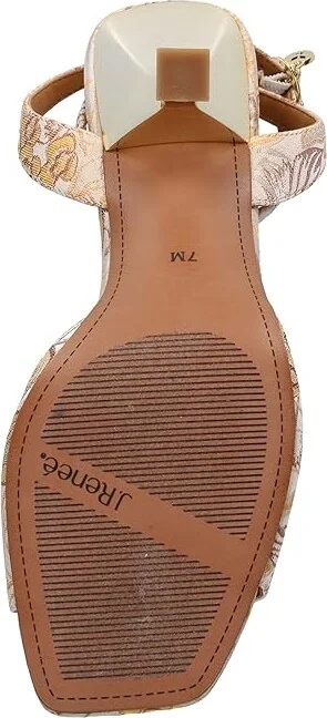 J. Renee Vaarika Women's Shoes Yellow/White : 9.5 M (B), Textile - Image 3