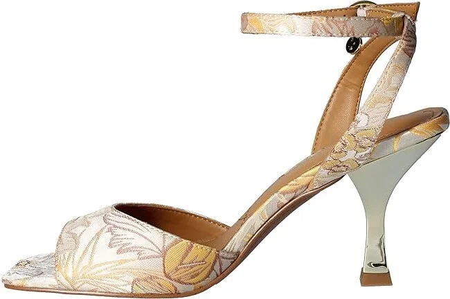 J. Renee Vaarika Women's Shoes Yellow/White : 9.5 M (B), Textile - Image 6