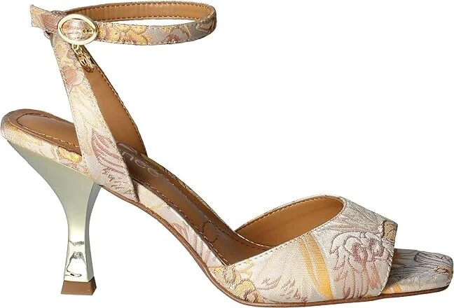 J. Renee Vaarika Women's Shoes Yellow/White : 9.5 M (B), Textile - Image 7