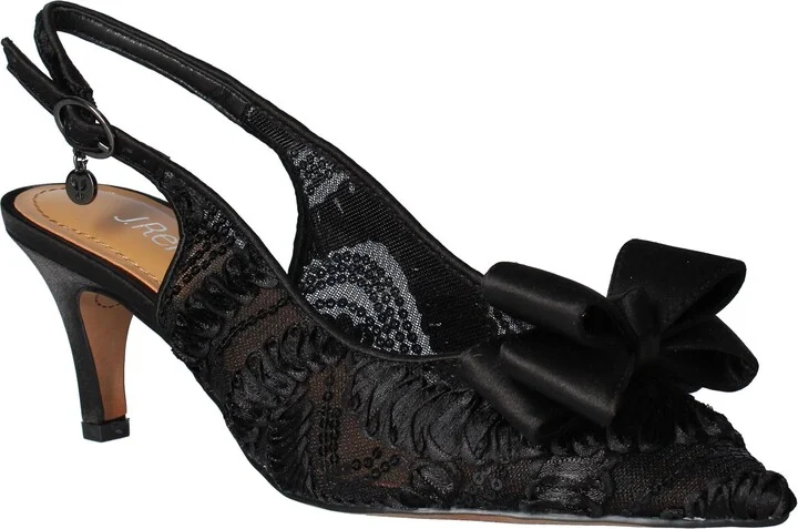 J.Renée Yazmine Pointed Toe Slingback Pump