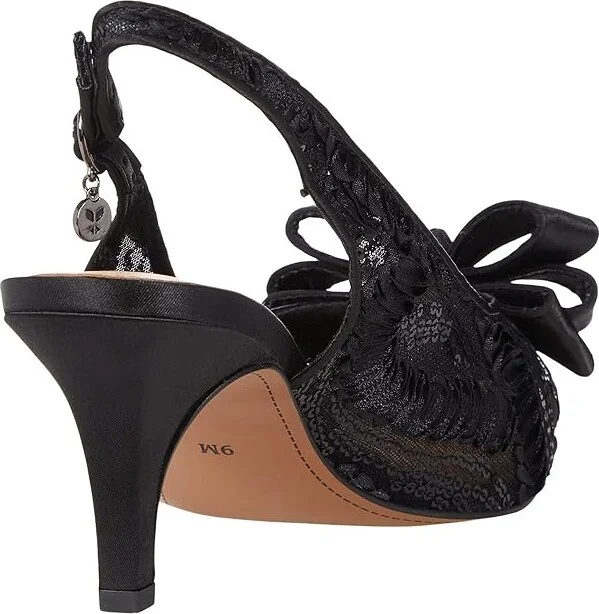 J. Renee Yazmine Women's Shoes Black Fiesta Lace : 6 M (B), Synthetic - Image 4