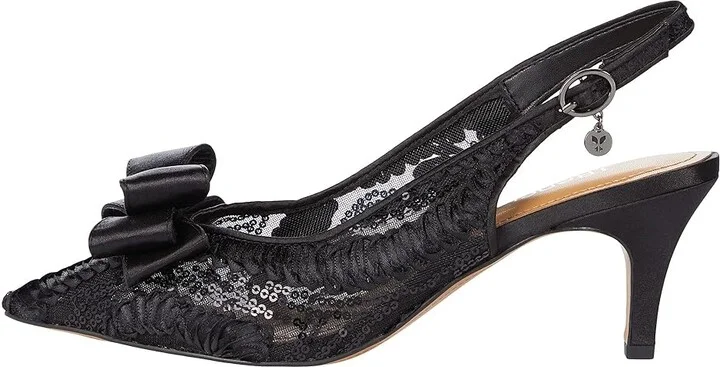 J. Renee Yazmine Women's Shoes Black Fiesta Lace : 6 M (B), Synthetic - Image 6