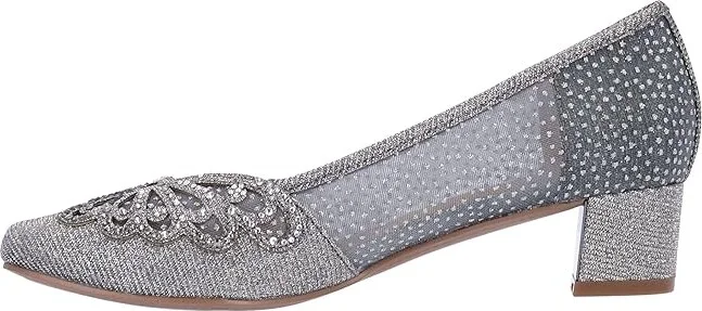 J. Renee Zofia High Women's Heels Pewter : 13 M (B), Rubber/Textile - Image 5