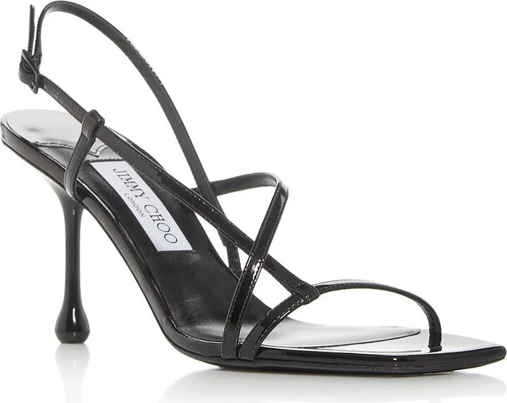 J000167898 Womens Strappy Leather Ankle Strap
