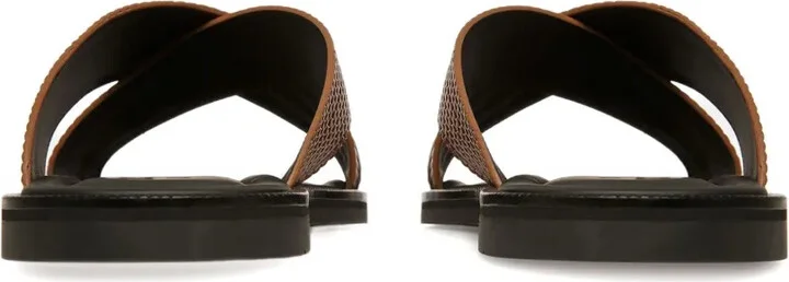 Jabil woven leather cross-strap sandals - Image 2