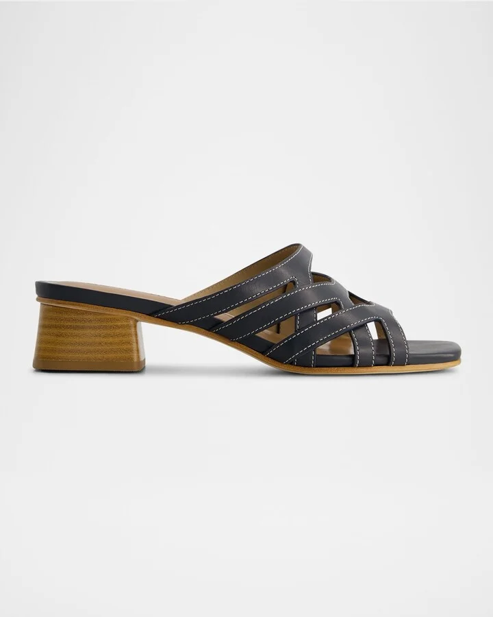 Navy Antinque Calf