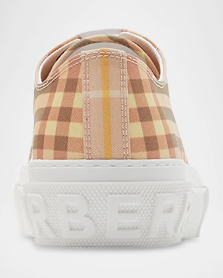 Jack Check Low-Top Sneakers - Image 6