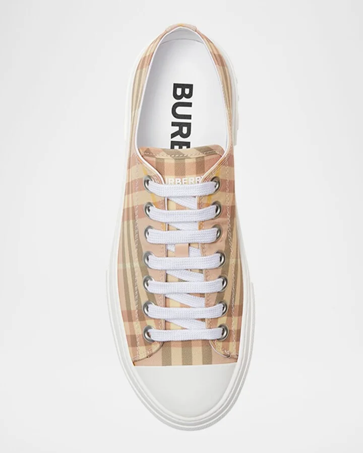 Jack Check Low-Top Sneakers - Image 7