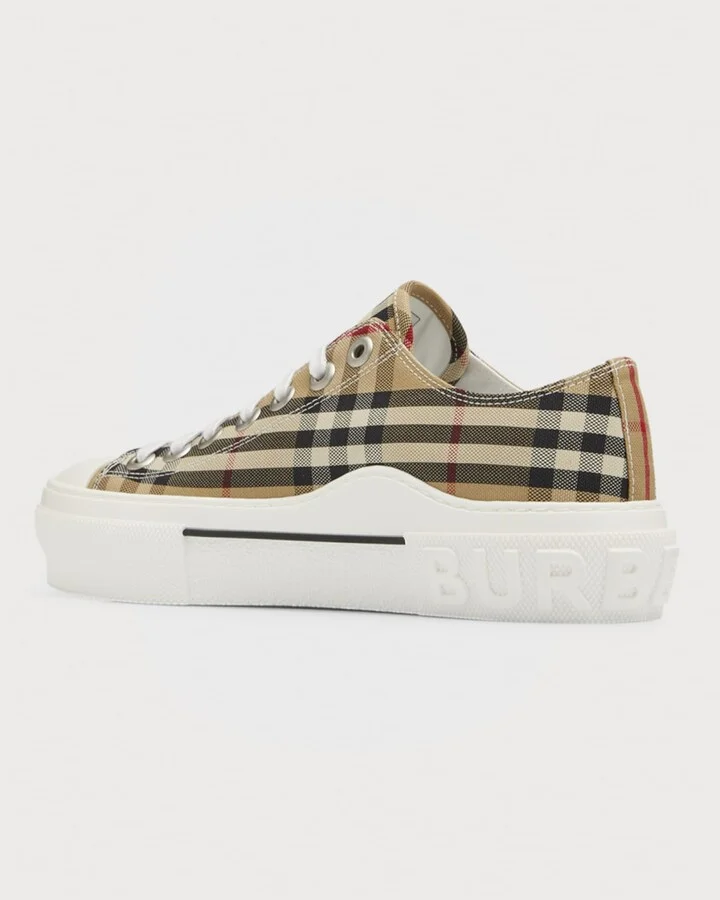 Jack Check Low-Top Sneakers - Image 2