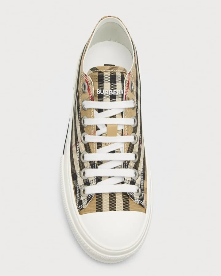 Jack Check Low-Top Sneakers - Image 5