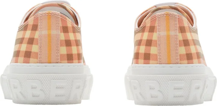 Jack Check Platform Sneaker - Image 5
