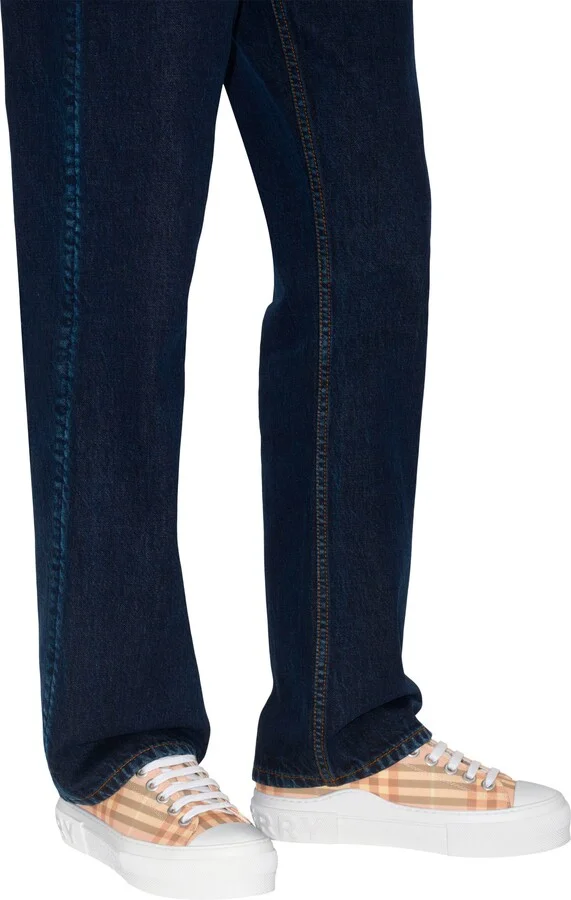 Jack Check Platform Sneaker - Image 7