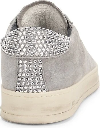 Jack Crystal-Studded Suede Low-Top Sneakers - Image 3
