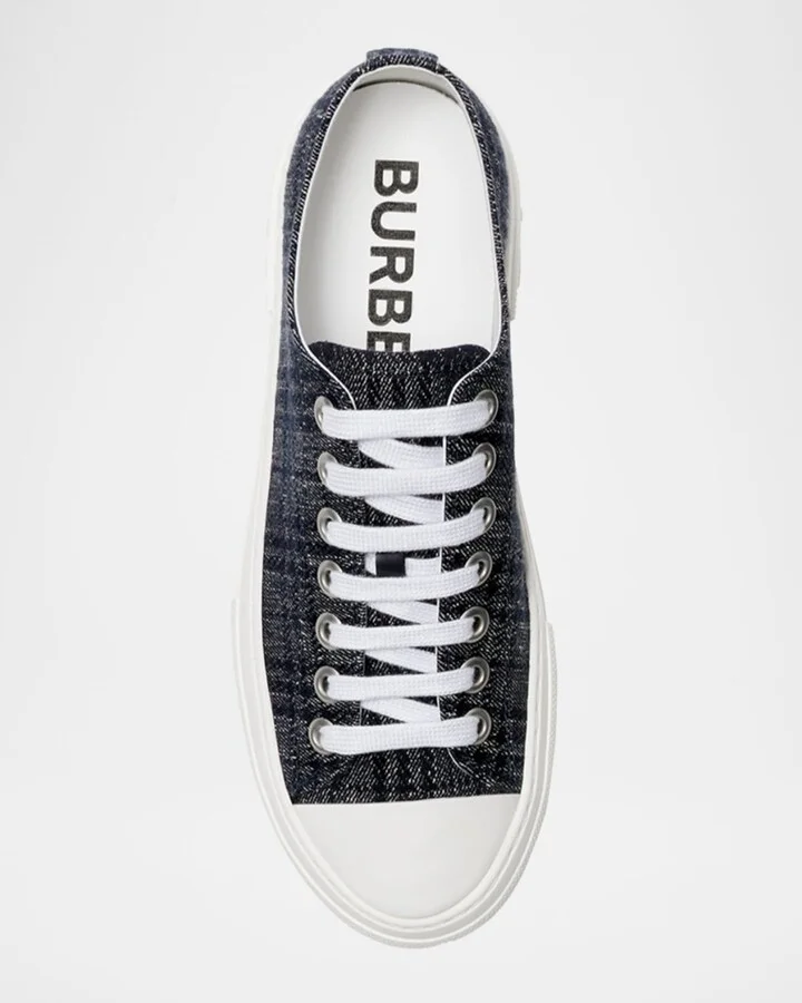 Jack Denim Low-Top Sneakers - Image 2