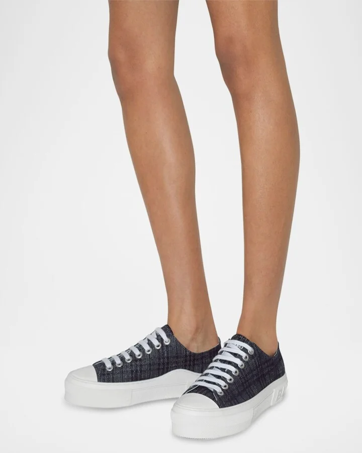 Jack Denim Low-Top Sneakers - Image 3