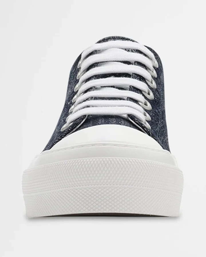 Jack Denim Low-Top Sneakers - Image 4