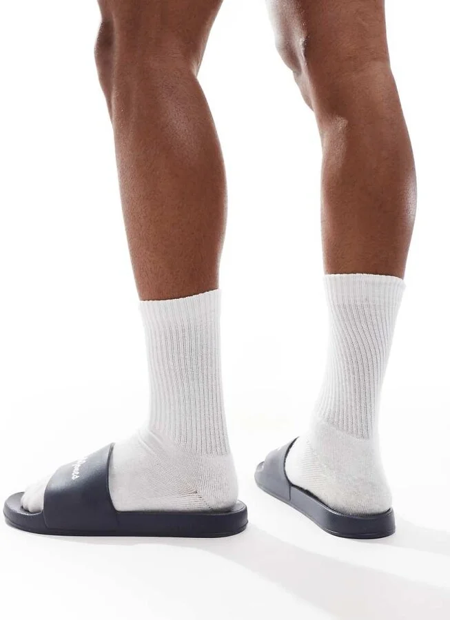 Jack & Jones logo slides in navy - Image 4