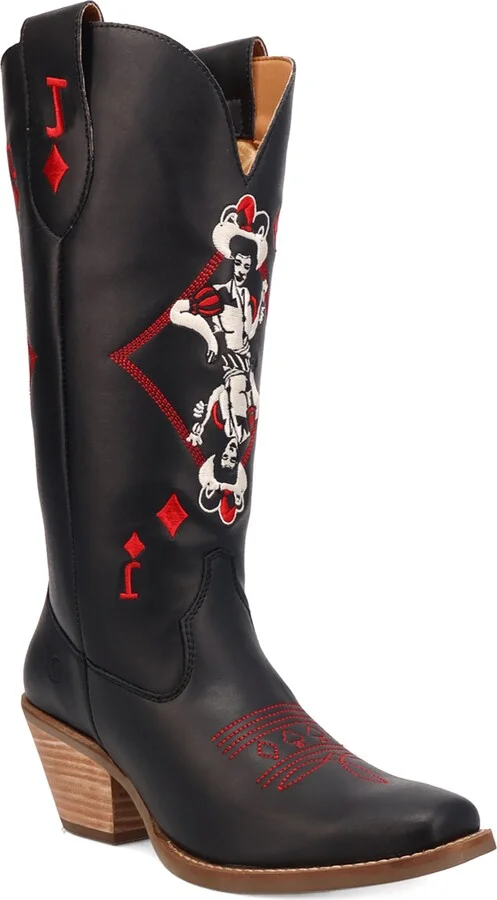 Jack of Diamonds Cowboy Boot